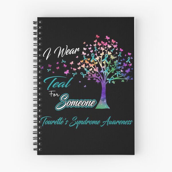 Item preview, Ribbon Tree I Wear Teal For Someone Tourette's Syndrome Awareness designed and sold by Tadmab.