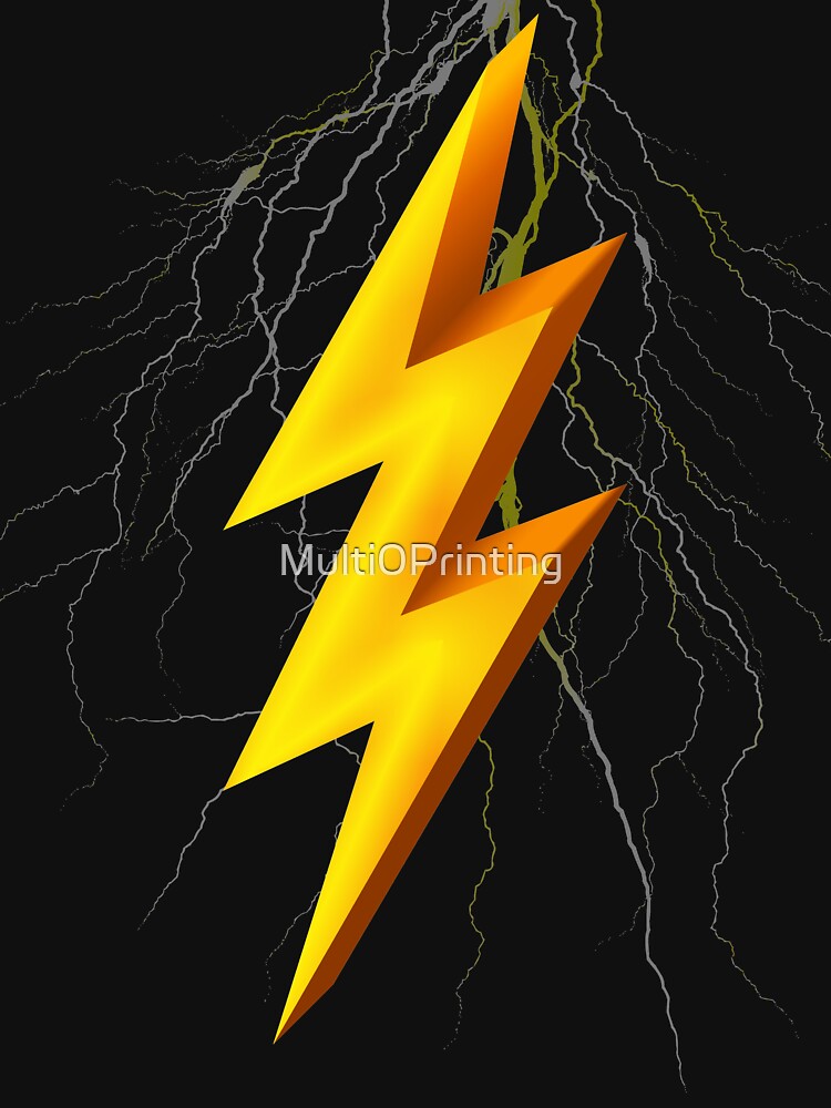 Disover Zeus Lightning Bolt Classic T-Shirt