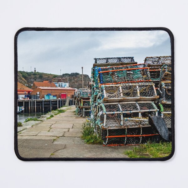 Item preview, Fishing gear on Tate Hill Pier in Whitby Harbour, North Yorkshire designed and sold by yackers1.