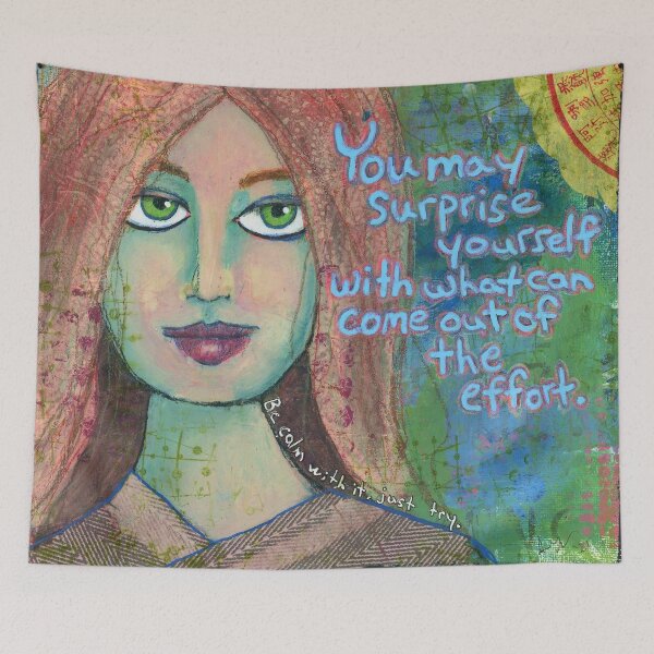 Item preview, Surprise Yourself Girl #1 designed and sold by Craft Adventures Studio.