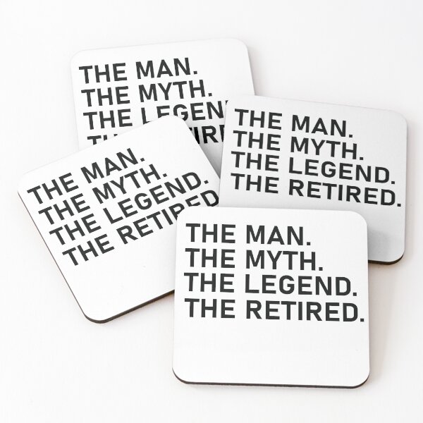 Item preview,  Retired 2022 The Man Myth Legend Has Retired Retirement designed and sold by designreb.