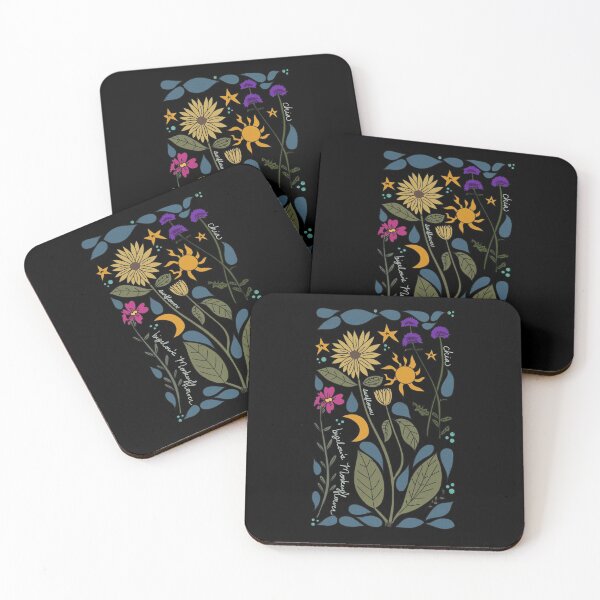 Item preview, Mountain Wildflowers Illustration  designed and sold by WalkSimplyArt.