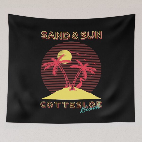 Item preview, Retro Cottesloe Beach Australia designed and sold by TamGustam.