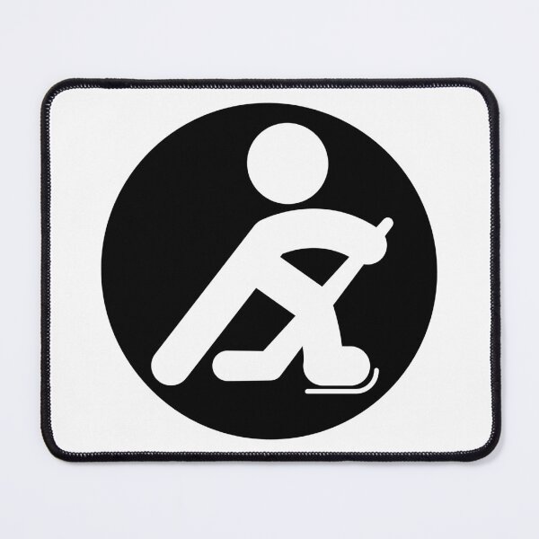 Item preview, HOCKEY PLAYER SILHOUETTE designed and sold by HOCKEYBUBBLE.