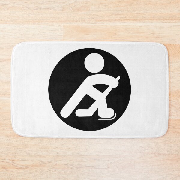 Item preview, HOCKEY PLAYER SILHOUETTE designed and sold by HOCKEYBUBBLE.
