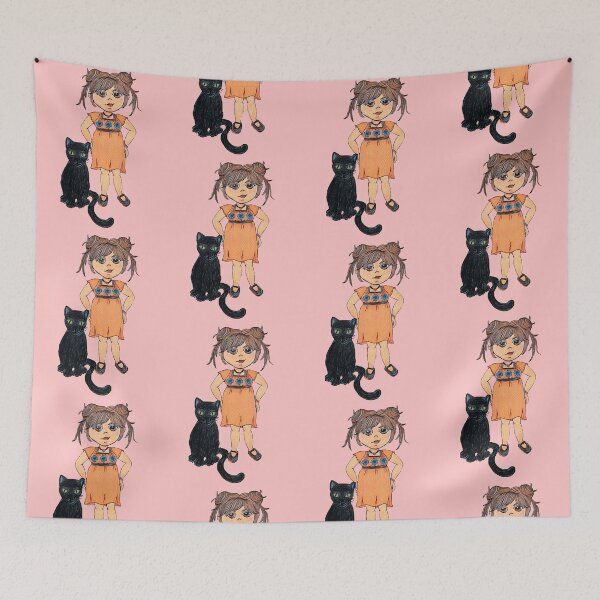 Item preview, Girl with Panther designed and sold by LuvbuzzArt.