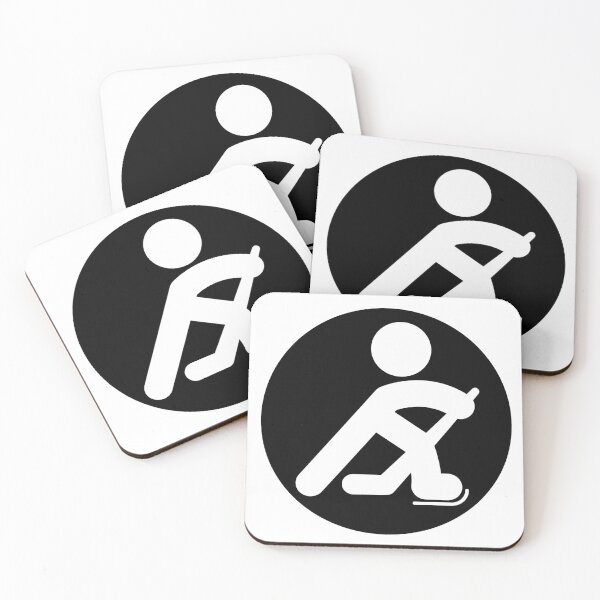 Item preview, HOCKEY PLAYER SILHOUETTE designed and sold by HOCKEYBUBBLE.