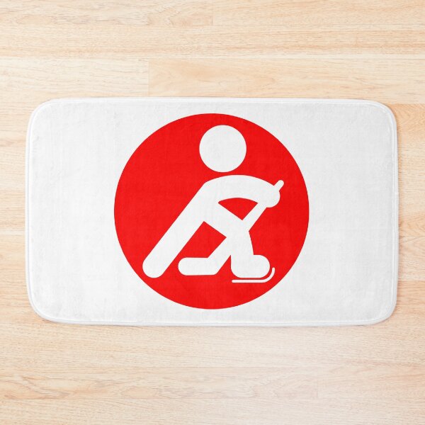 Item preview, HOCKEY PLAYER SILHOUETTE designed and sold by HOCKEYBUBBLE.