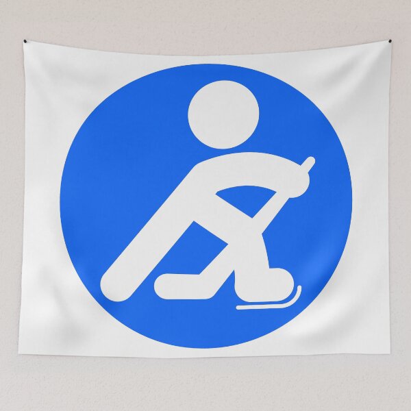 Item preview, HOCKEY PLAYER SILHOUETTE designed and sold by HOCKEYBUBBLE.