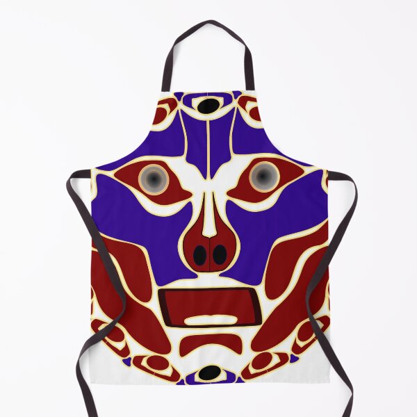 Item preview, Totem Face (Inspired by Indigenous American Art) designed and sold by rgbguy.