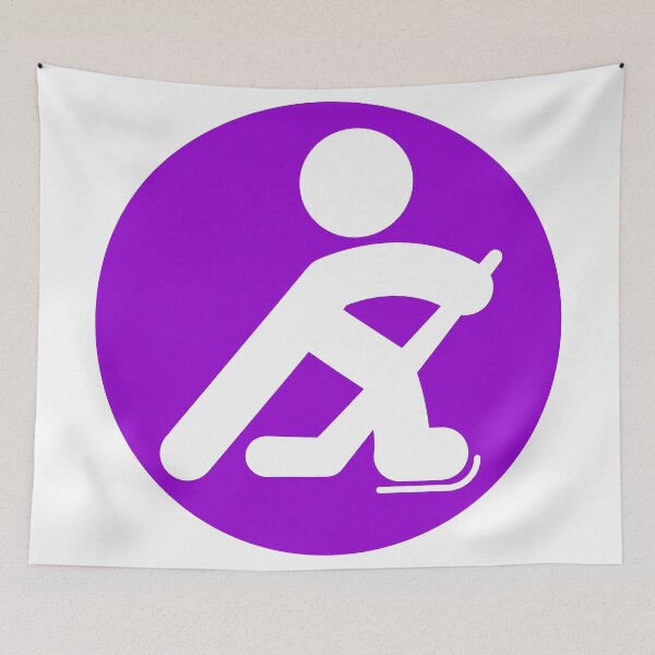 Item preview, HOCKEY PLAYER SILHOUETTE designed and sold by HOCKEYBUBBLE.
