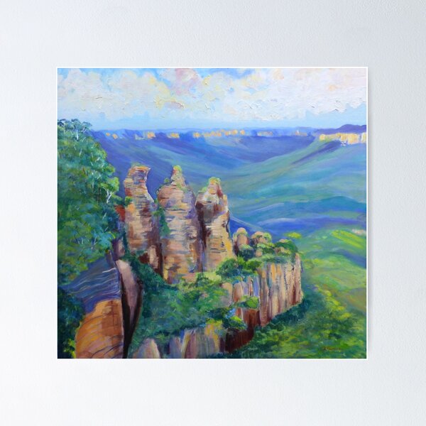 Item preview, Three Sisters Echo Point, Blue Mountians NSW. designed and sold by ginnymac.