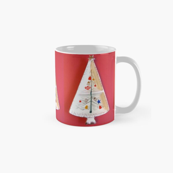 Item preview, Retro Christmas Tree Dish designed and sold by collageDP.