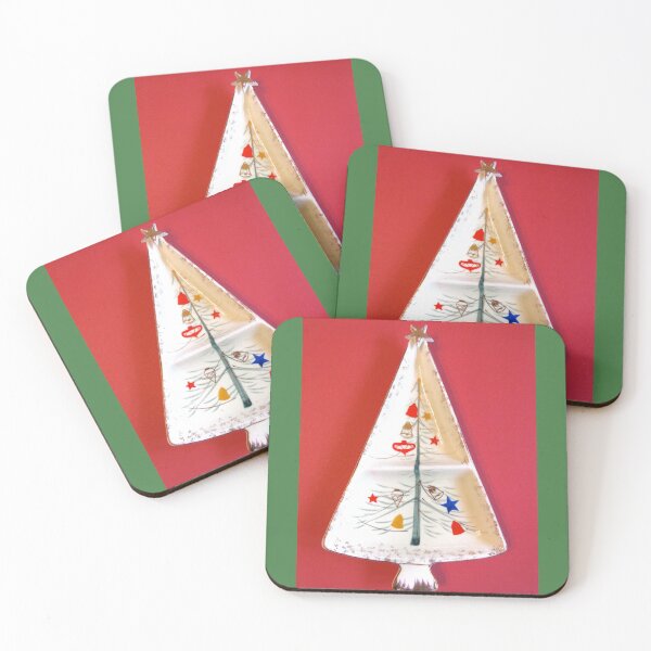 Item preview, Retro Christmas Tree Dish designed and sold by collageDP.