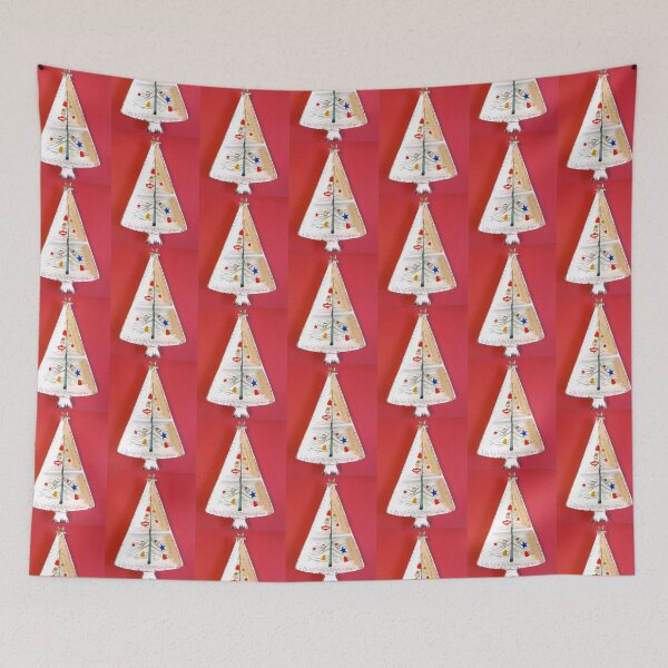 Item preview, Retro Christmas Tree Dish designed and sold by collageDP.