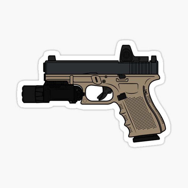 G19 RMR FDE Sticker