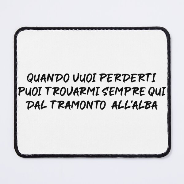 Item preview, Dal tramonto e l'alba - Mace designed and sold by Lyrixout.