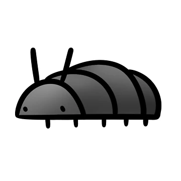 Artwork thumbnail, Bug. (Roly Poly) by MurphyOtter