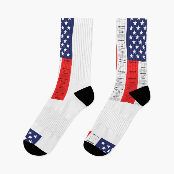 Item preview, CVS Receipts Funny CVS | United States Flag Funny US Flag designed and sold by CuddleStore.