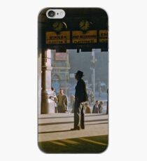 Clockwatcher on entrance Flinders St station 19580904 0001 iPhone Case