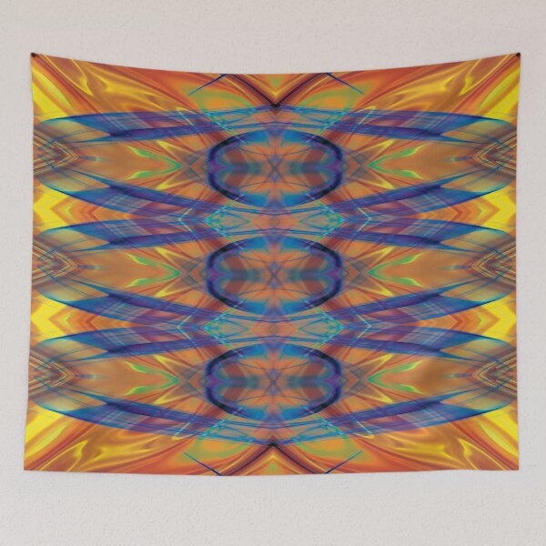 Item preview, love orange & blue II designed and sold by Reflection of You.
