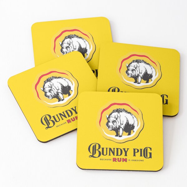Item preview, Bundy Pig Boar (black text) designed and sold by onelegiondesign.