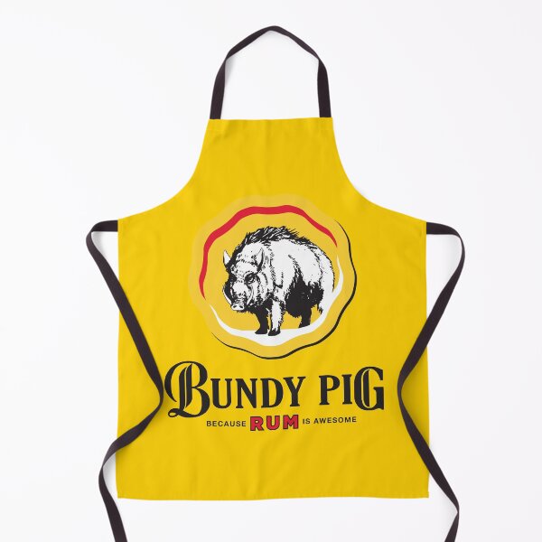 Item preview, Bundy Pig Boar (black text) designed and sold by onelegiondesign.