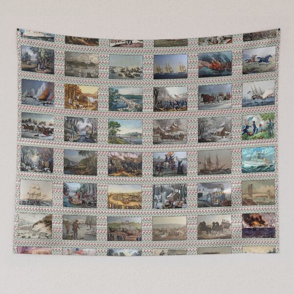 Item preview, Currier and Ives designed and sold by Montage-Madness.