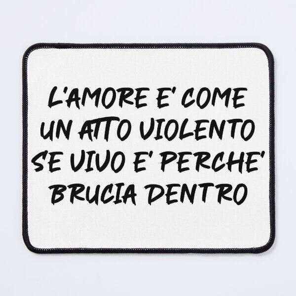 Item preview, La canzone nostra - Mace designed and sold by Lyrixout.