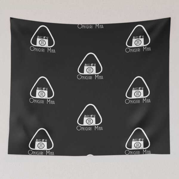 Item preview, Onigiri Miya [Onigiri Logo] (in white)  designed and sold by LetsGetGEEKY-.