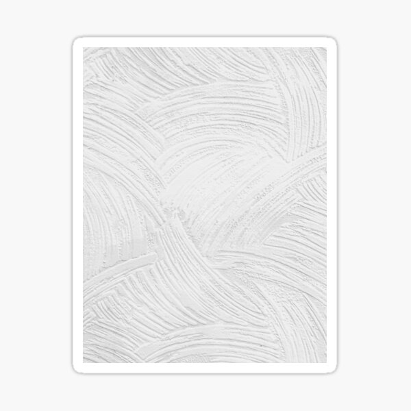 "White Paint Streaks Texture Pack" Sticker for Sale by Branchydios