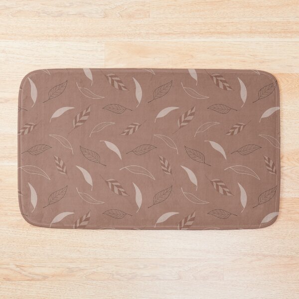 Item preview, Modern Gum Leaf Earthy Tone Textured Pattern designed and sold by CJAura by Claire Jane Johnson.