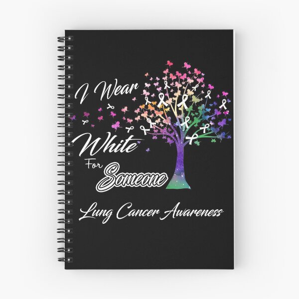 Item preview, Ribbon Tree I Wear White For Someone Lung Cancer Awareness designed and sold by Tadmab.