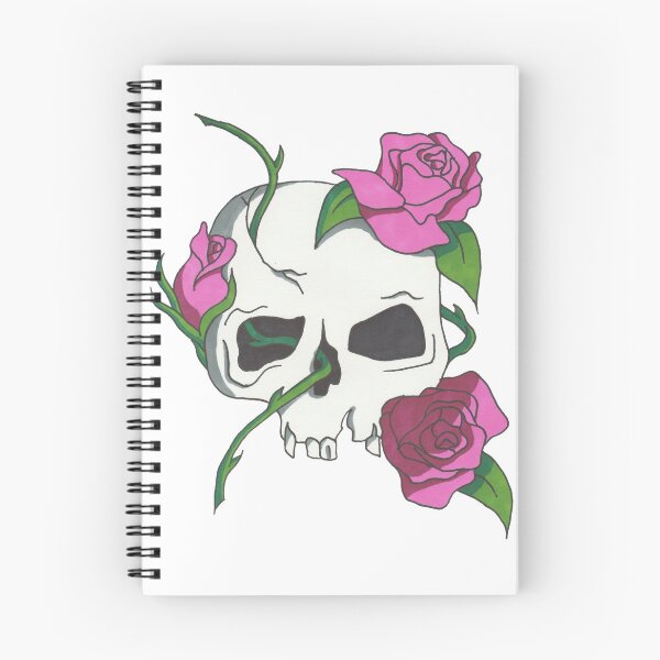 Item preview, J1D Skull and Roses designed and sold by Johno1ofDOOM.