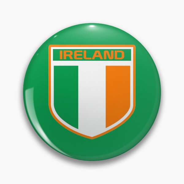 Artikelvorschau, Republik Irland Flaggenabzeichen entworfen und verkauft von Cestus.