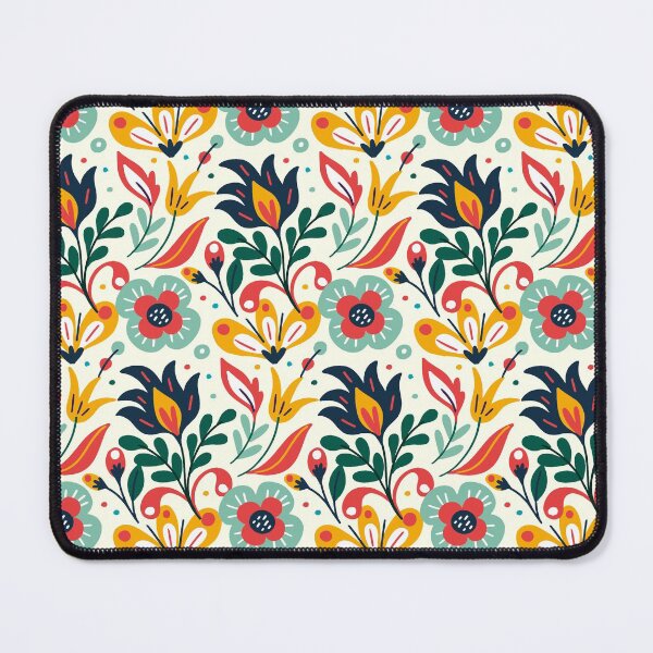 Item preview, Colorful exotic Floral Pattern designed and sold by Marie Young.