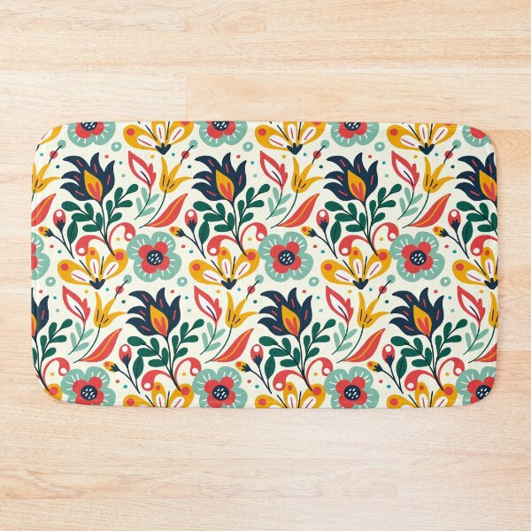Item preview, Colorful exotic Floral Pattern designed and sold by Marie Young.
