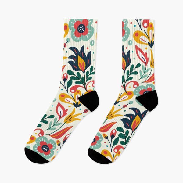 Item preview, Colorful exotic Floral Pattern designed and sold by Marie Young.