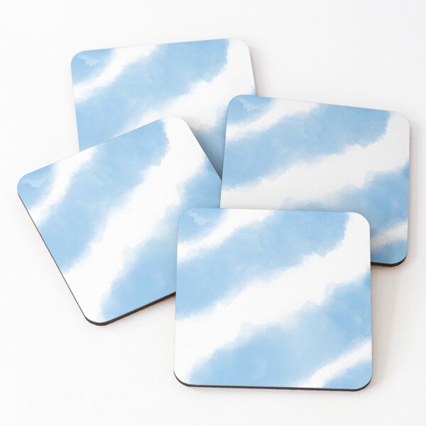Item preview, Abstract Blue Watercolor Print designed and sold by omittleman.