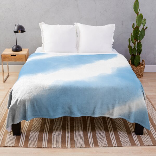 Item preview, Abstract Blue Watercolor Print designed and sold by omittleman.