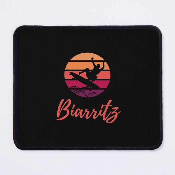 Item preview, Biarritz Retro Classic Surfing Sunset Beach designed and sold by frenchtastic.