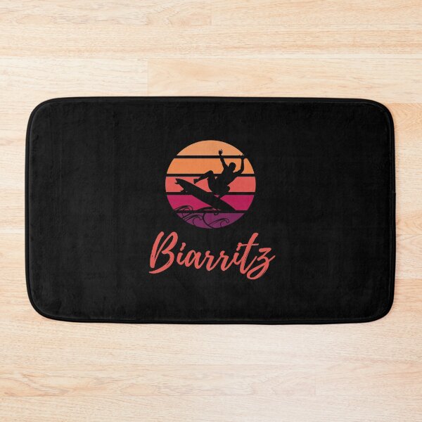 Item preview, Biarritz Retro Classic Surfing Sunset Beach designed and sold by frenchtastic.
