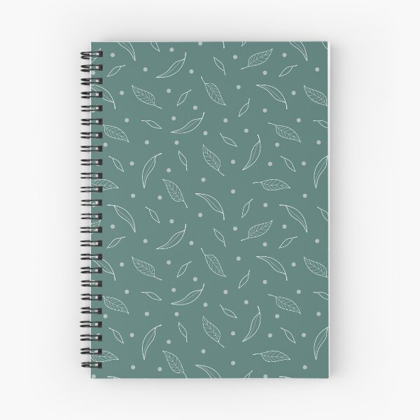 Item preview, Emerald Green Modern Gum Leaf Line Art Pattern designed and sold by CJAura by Claire Jane Johnson.