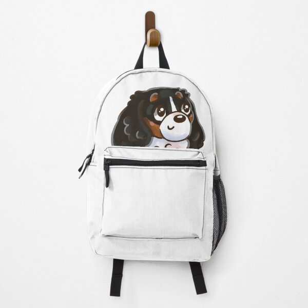 Item preview, Cute Tri Cavalier King Charles Spaniel designed and sold by SydneyLovesArt.