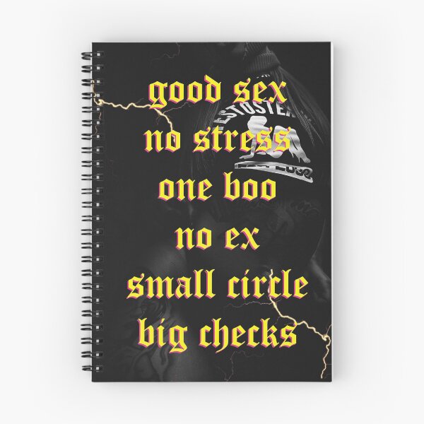 Item preview, good s*x no stress one boo no ex small circle big checks - thunder hooligan girl yellow and pink design designed and sold by andrei49387.