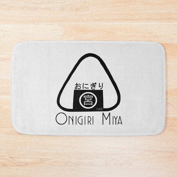 Item preview, Onigiri Miya [Onigiri Logo] (in black)  designed and sold by LetsGetGEEKY-.