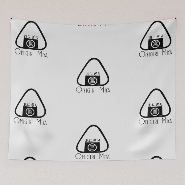 Item preview, Onigiri Miya [Onigiri Logo] (in black)  designed and sold by LetsGetGEEKY-.