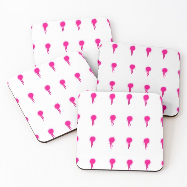Item preview, Hot Pink Drip Spray Paint Print designed and sold by omittleman.