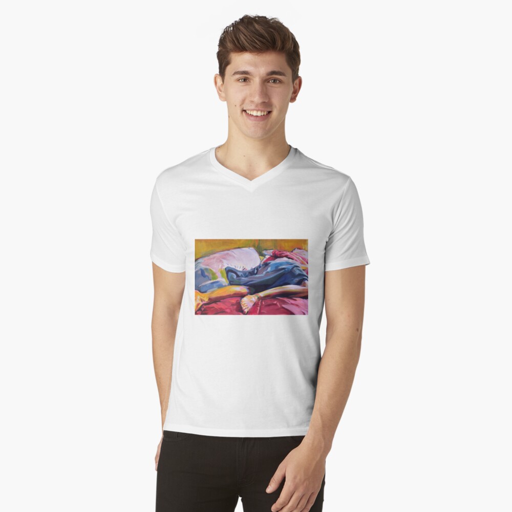 Item preview, V-Neck T-Shirt designed and sold by redicool.