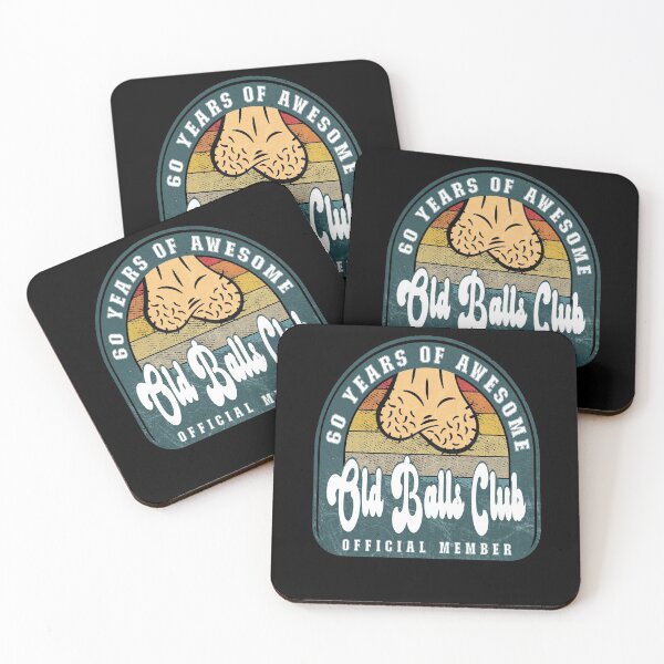 Item preview, Old Balls Club 60th Birthday 60 Years of Awesome designed and sold by Zulfiqqar.